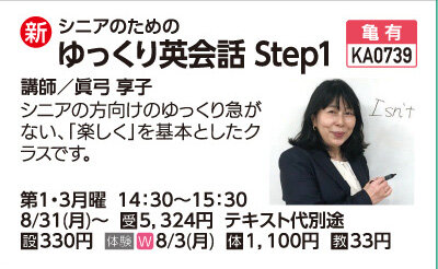 ゆっくり英会話Step1