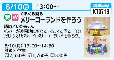 メリーゴーランドを作ろう