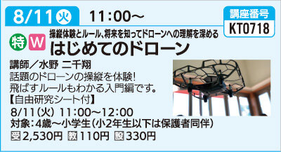 はじめてのドローン