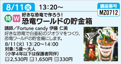 恐竜ワールドの貯金箱