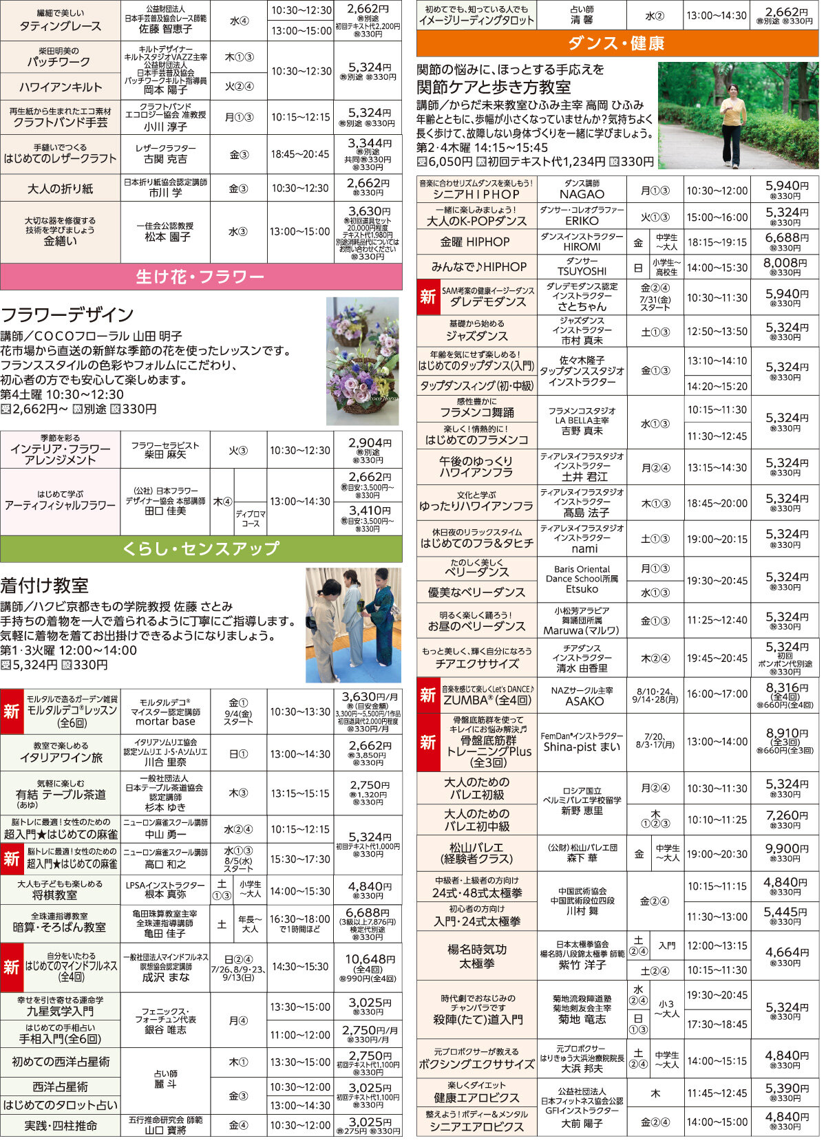 メゾンカルチャークラブ蘇我WEBチラシ