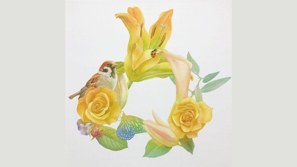 花を描いて楽しむ 水彩・油彩講座