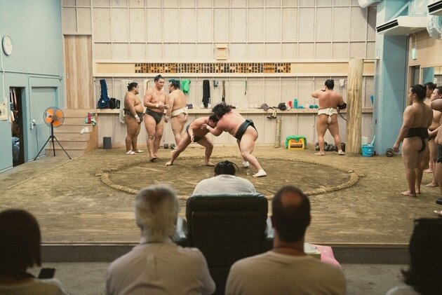 【受付中止】　元横綱・照ノ富士が継承した 新生・伊勢ヶ濱部屋で 本物の相撲見学ツアー