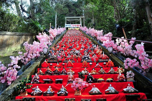 ひと足早い春を見つけに南房総へ</br>頼朝桜&かつうらビッグひな祭り