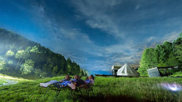 アミューズ ヴィレッジ で過ごす夏休み ペルセウス座流星群と星空ヒーリング 2日間