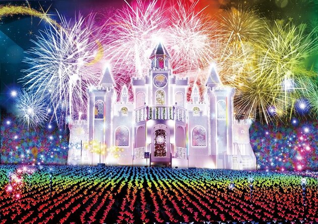 世界初のあんこバー&イタリアンランチビュッフェと あしかがフラワーパーク「光の花の庭」 日帰りバスツアー